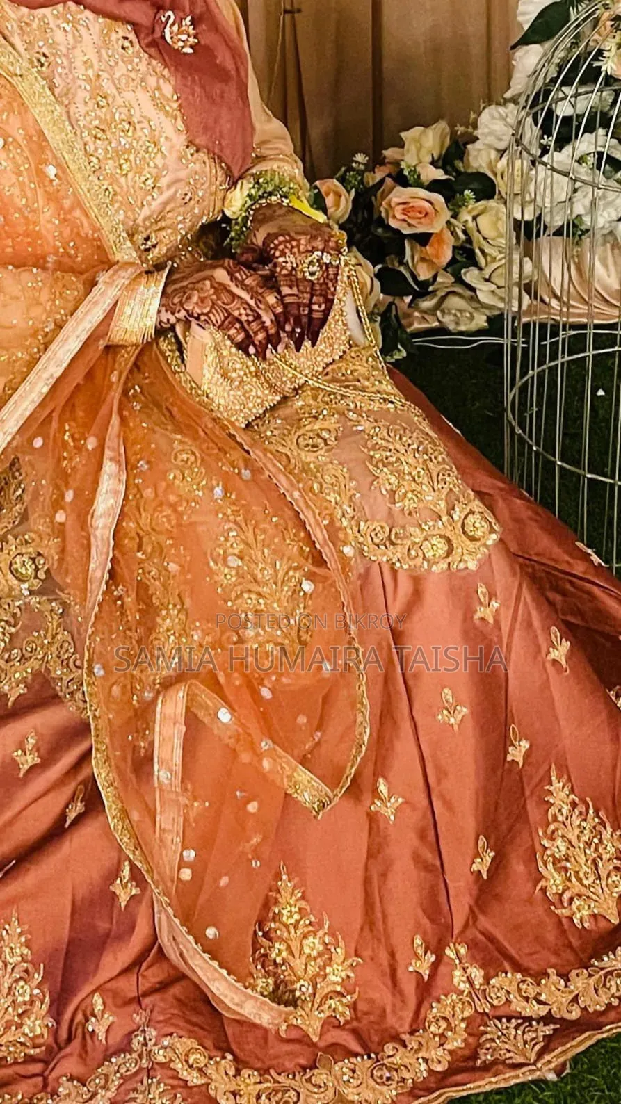 Sell Post 
Engagement Bridal Lehenga 
One Time Use Kora