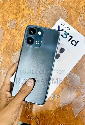 New Vivo Y31d 256 GB Black