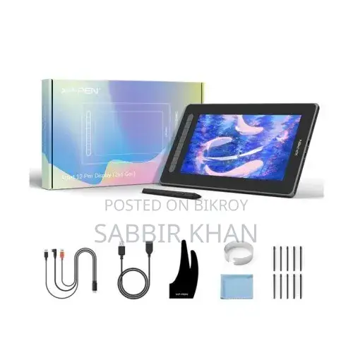 Xp-Pen Artist 12 2nd Gen 12" FHD Drawing Graphics Tablet