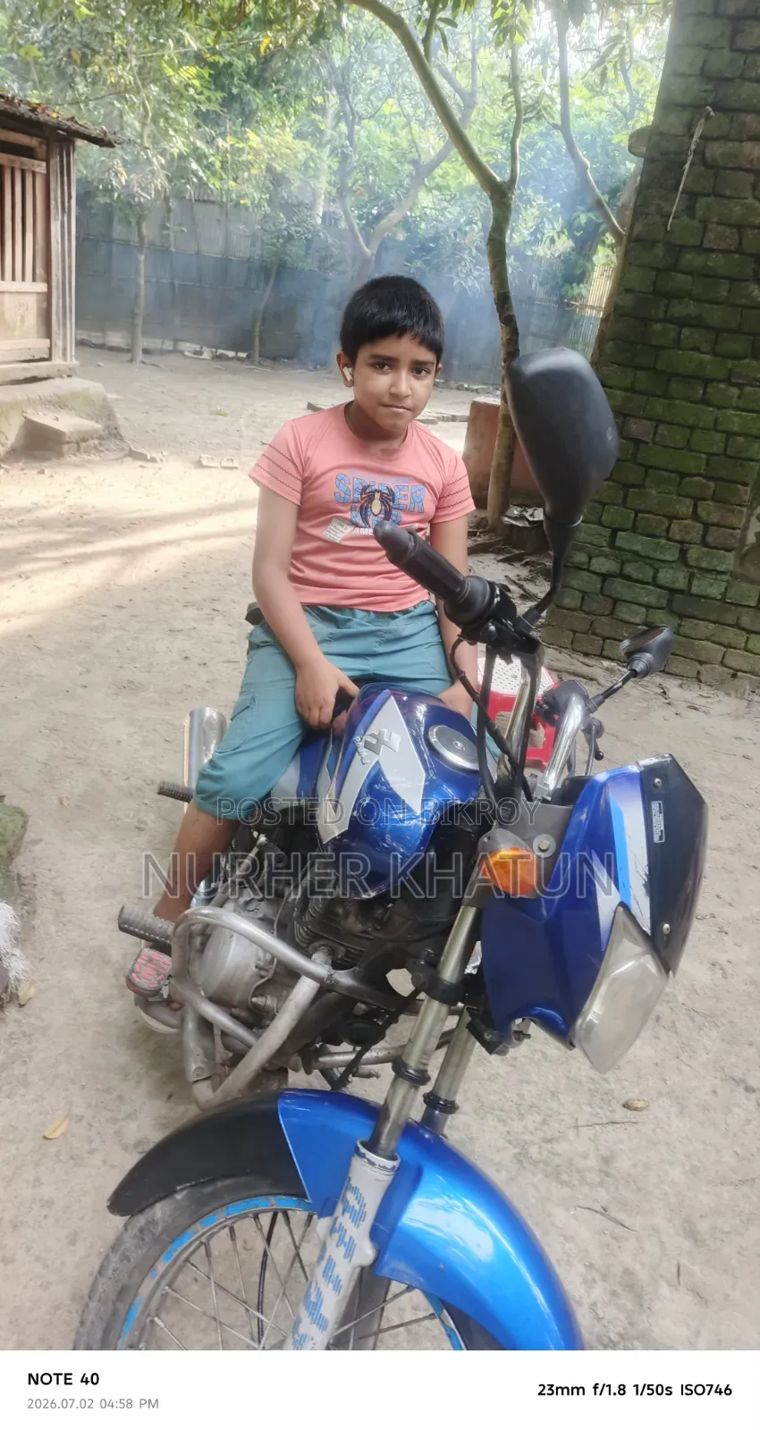 Bajaj CT 100 2014 Blue