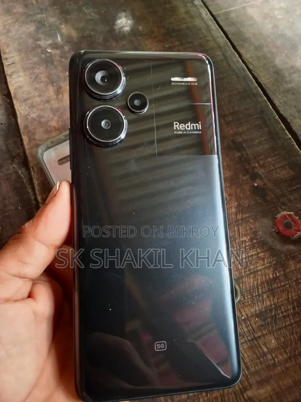 শাওমি রেডমি নোট ১৩ প্রো+ ২৫৬ জিবি ব্ল্যাক