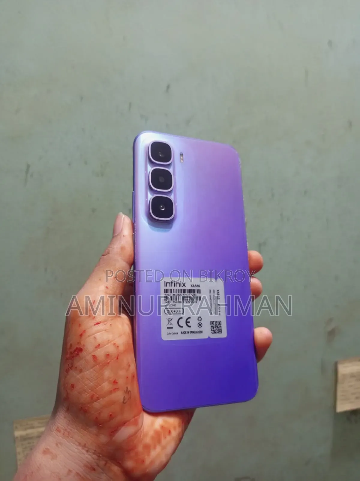 Infinix Hot 60 Pro+ 256 GB Purple