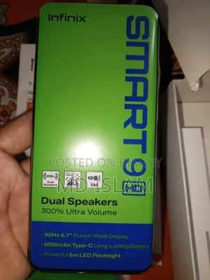 ইনফিনিক্স স্মার্ট ৯ ৬৪ জিবি ব্ল্যাক