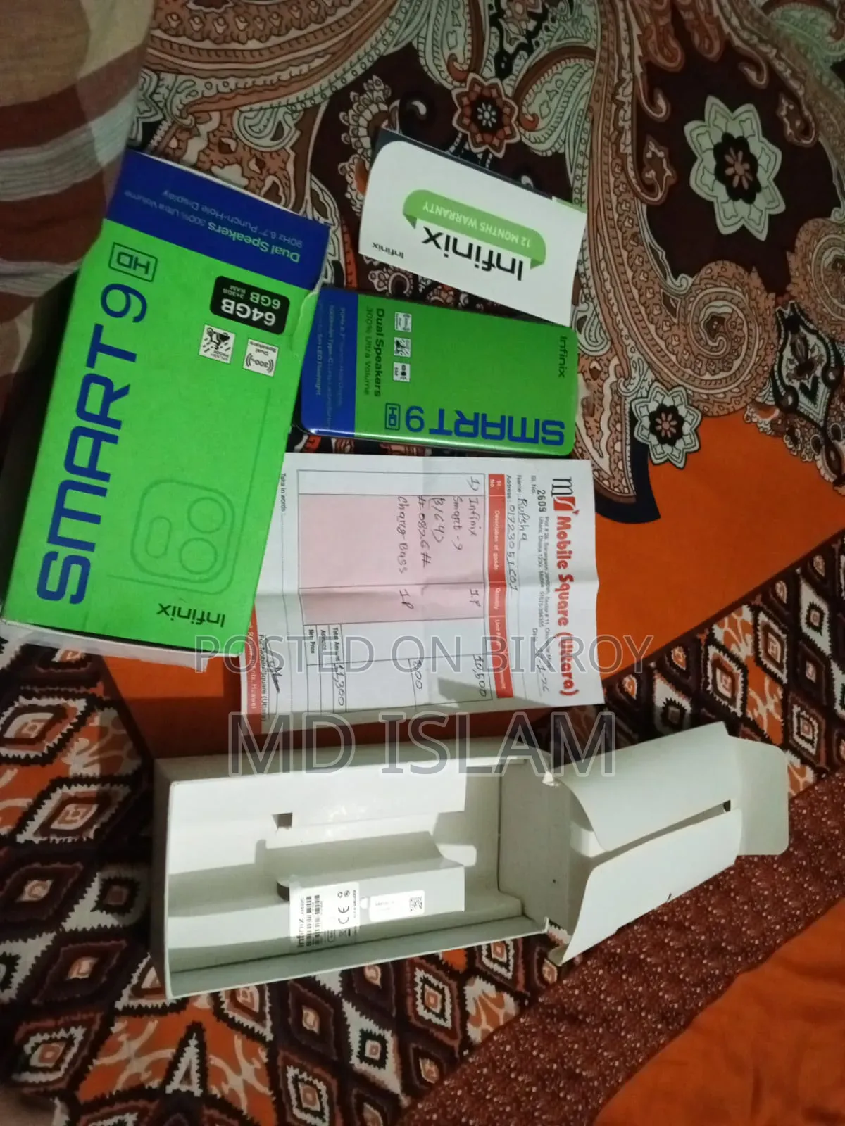 ইনফিনিক্স স্মার্ট ৯ ৬৪ জিবি ব্ল্যাক