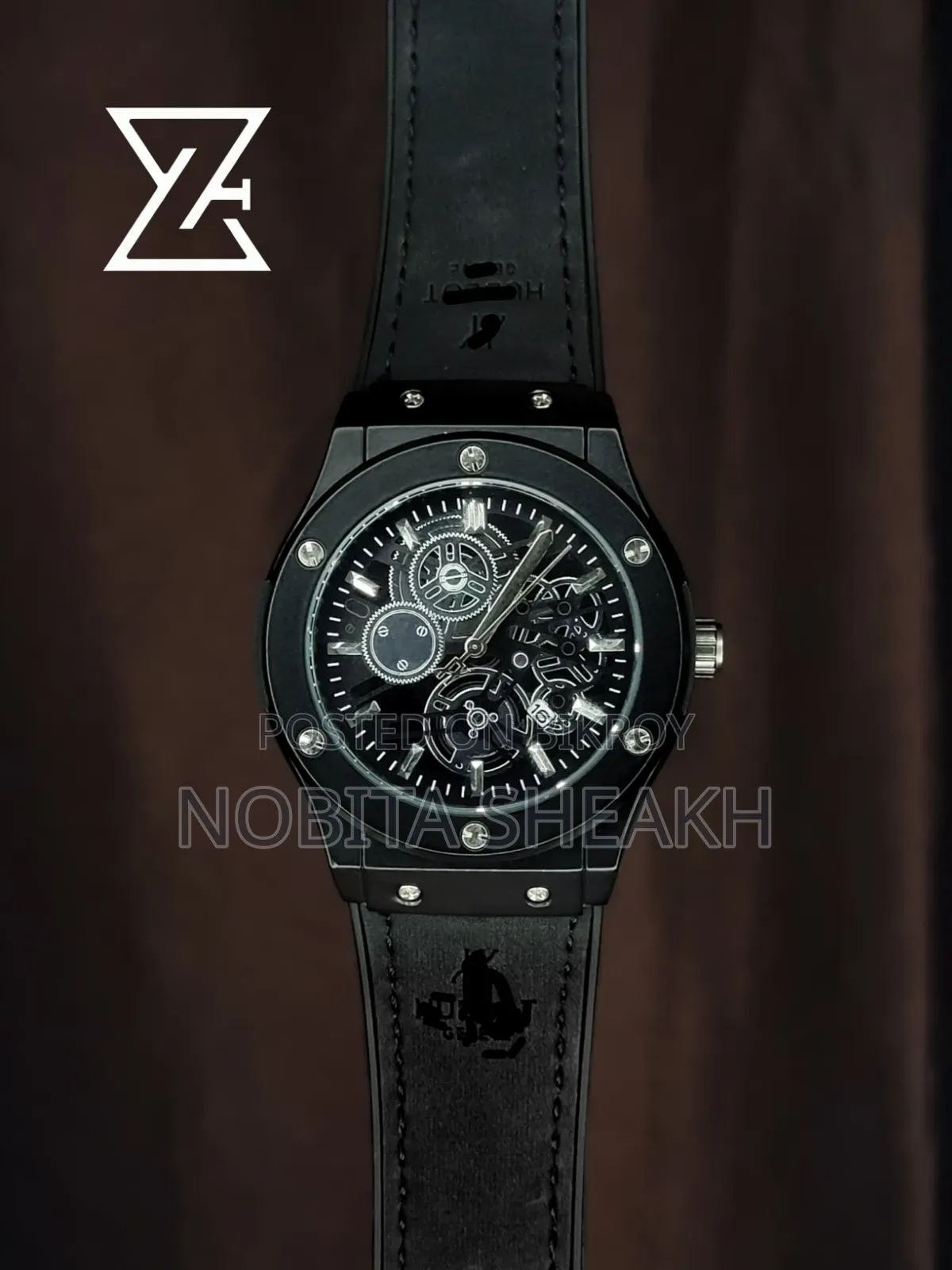 Hublot Black Skeleton Edition