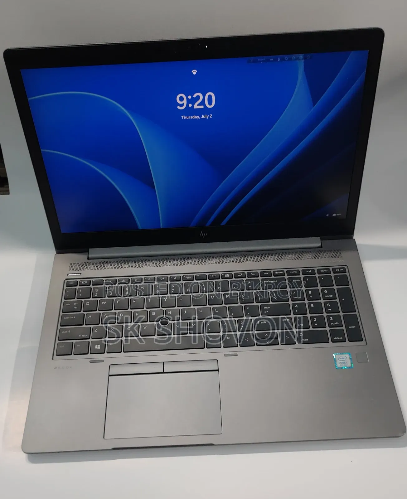 Laptop HP ZBook 15u G5 32GB Intel Core I7 SSD 1T