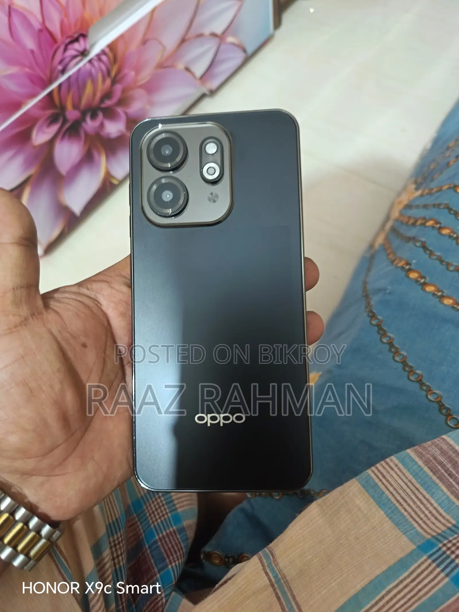 অপো রেনো১৪ প্রো ৫জি ৫১২ জিবি কালো