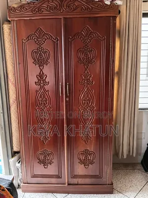 আকাশমনি কাঠের আলমিরা দুই পার্লার