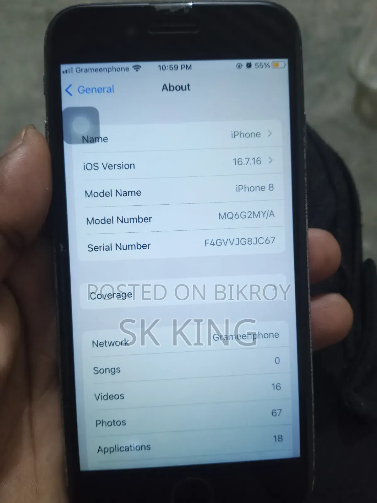 Apple iPhone 8 64 GB Black