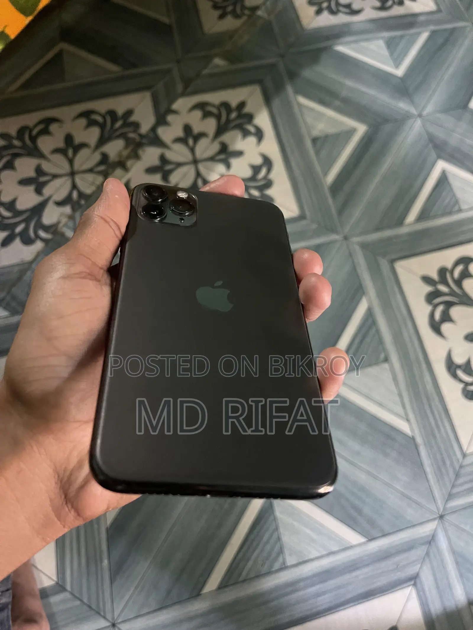 অ্যাপল আইফোন ১১ প্রো ম্যাক্স ২৫৬ জিবি কালো