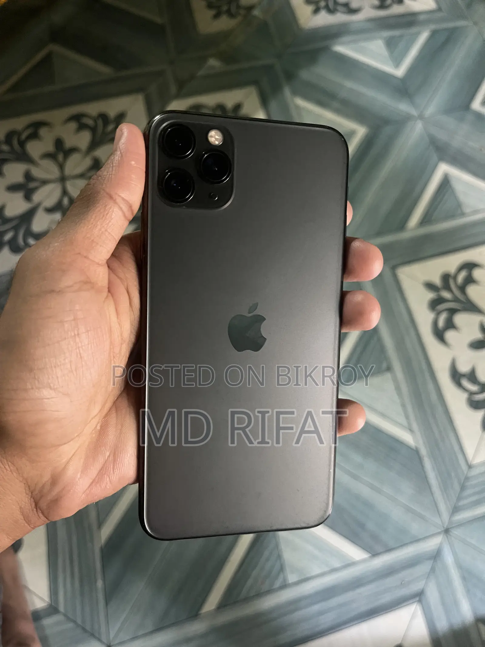 অ্যাপল আইফোন ১১ প্রো ম্যাক্স ২৫৬ জিবি কালো