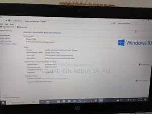 ল্যাপটপ HP 4GB Intel Core I5 HDD 128GB