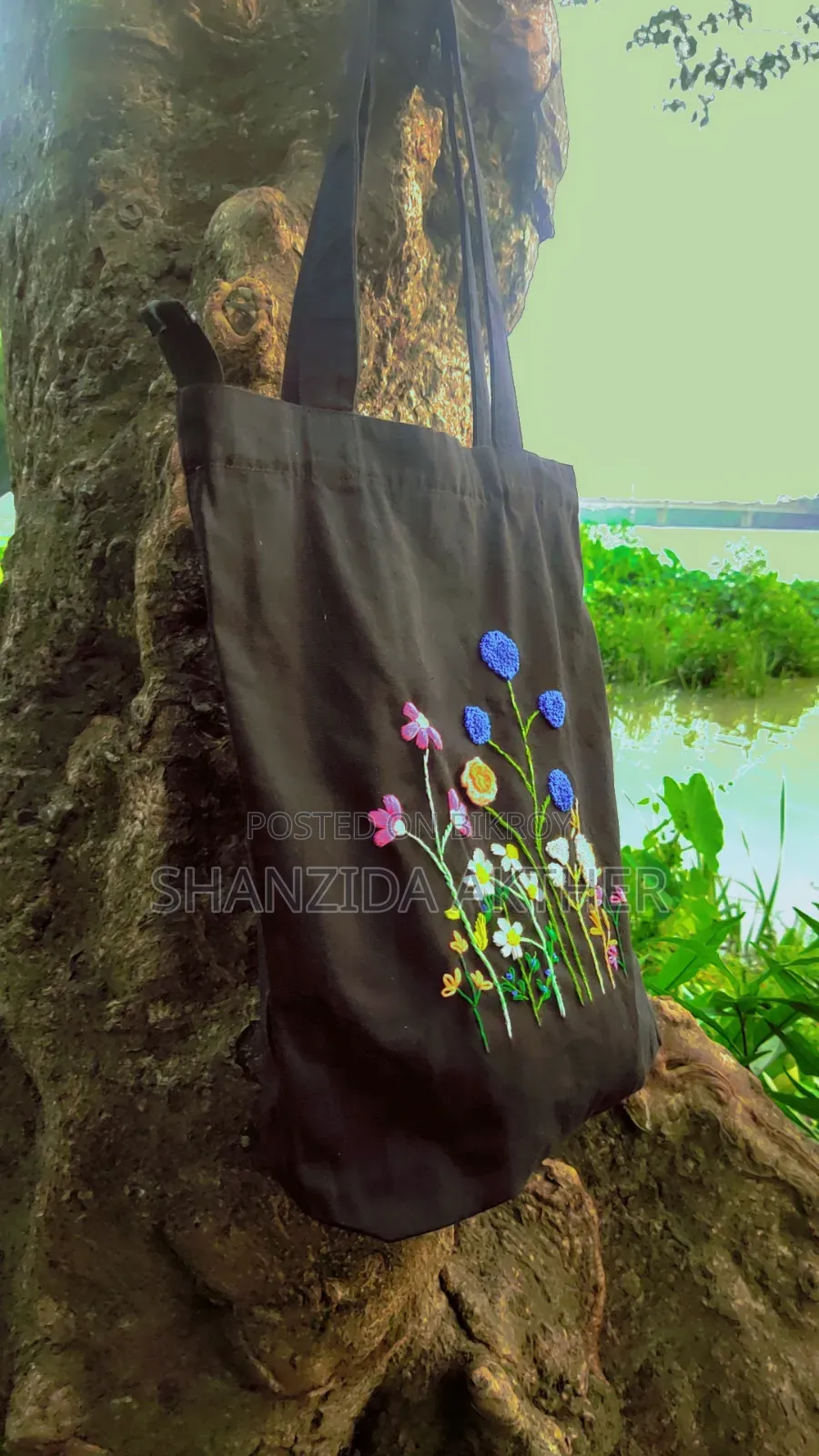 Embroidery Tote Bag