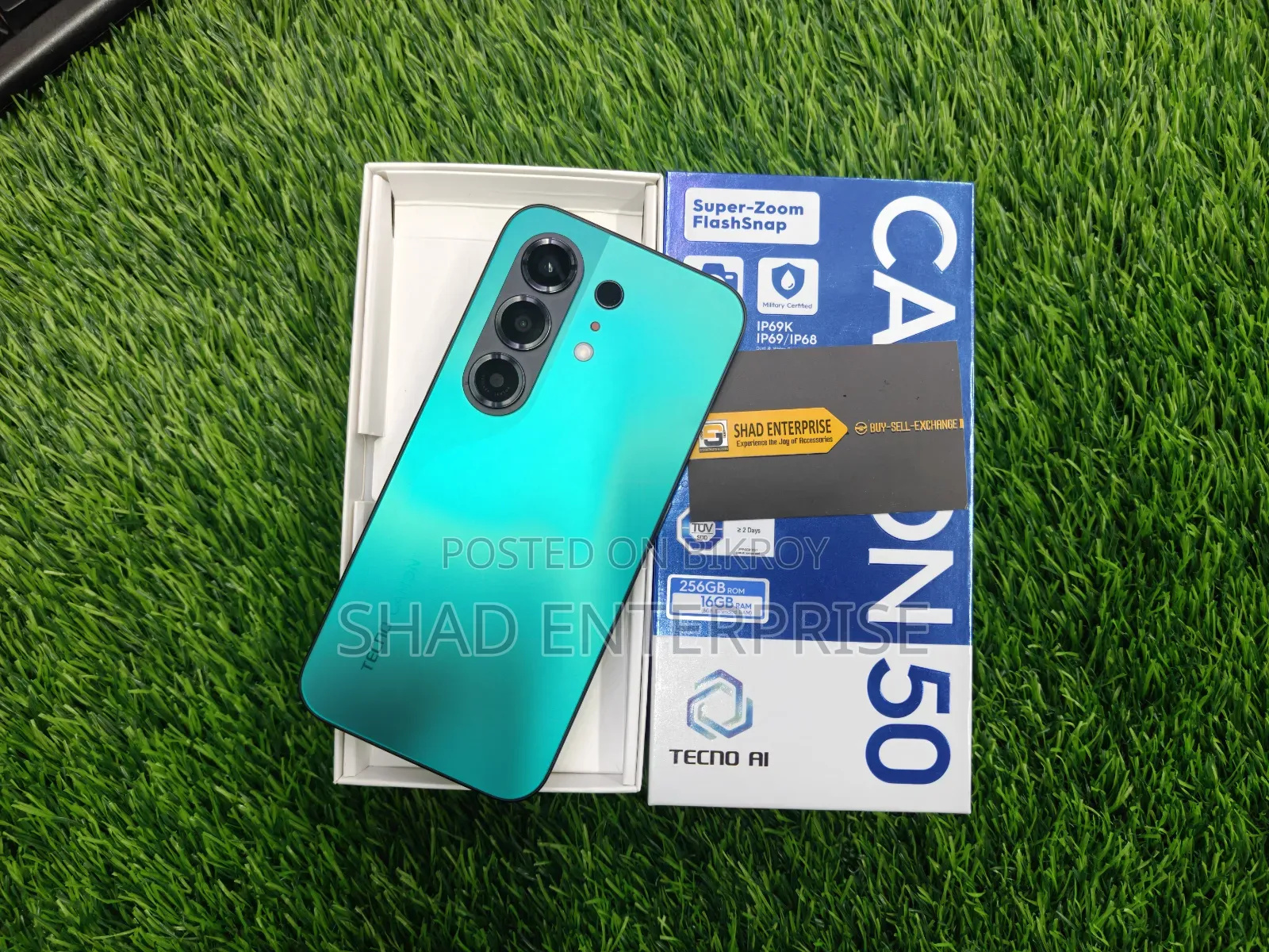 Tecno Camon 50 256 GB Blue