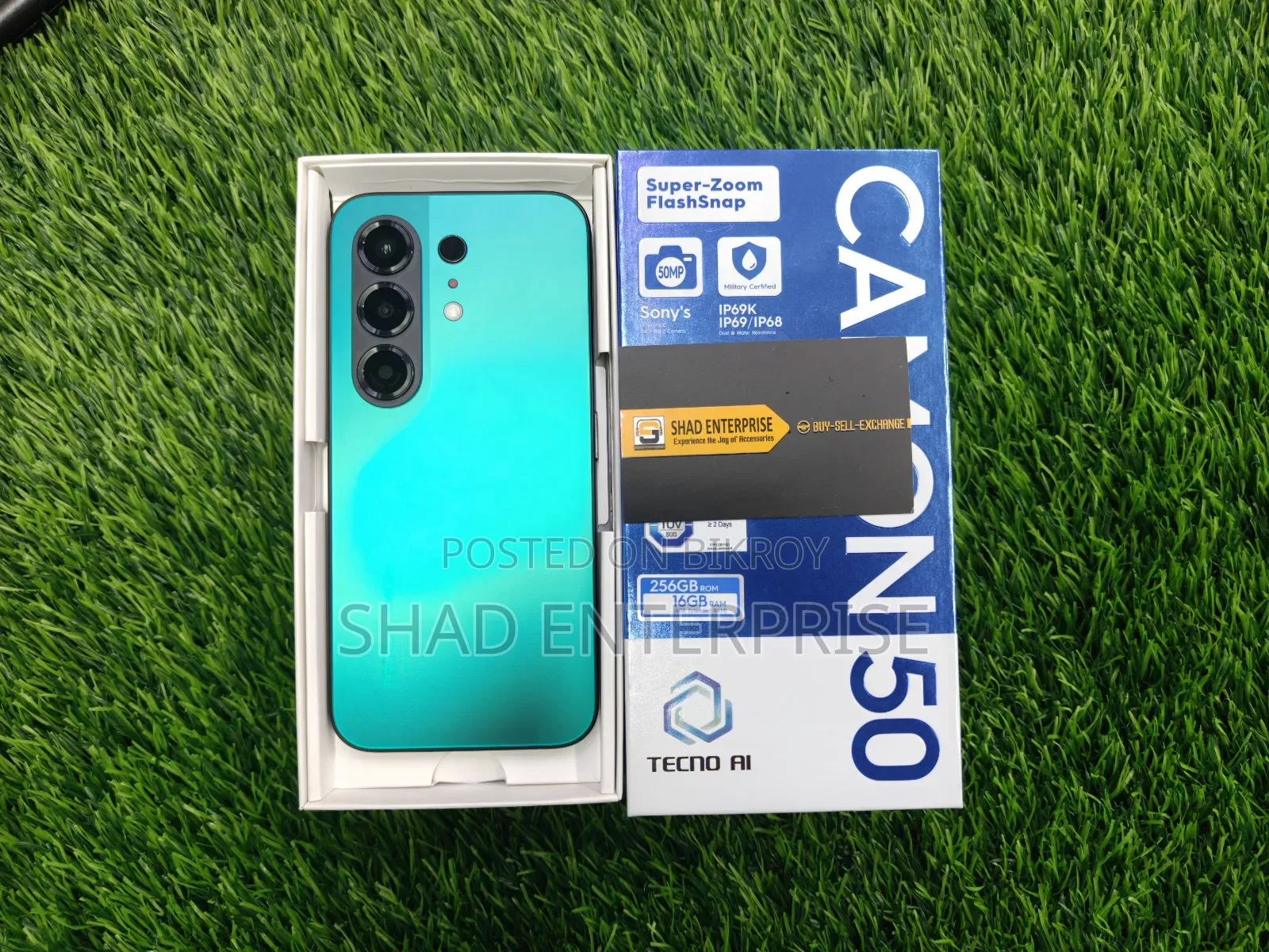 Tecno Camon 50 256 GB Blue