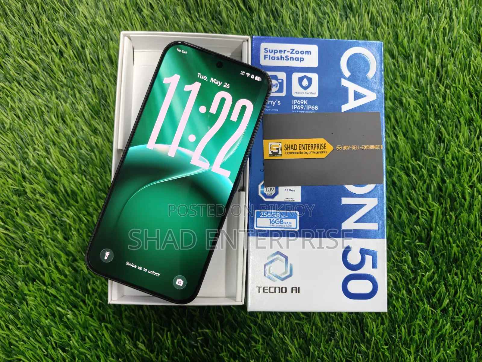 Tecno Camon 50 256 GB Blue