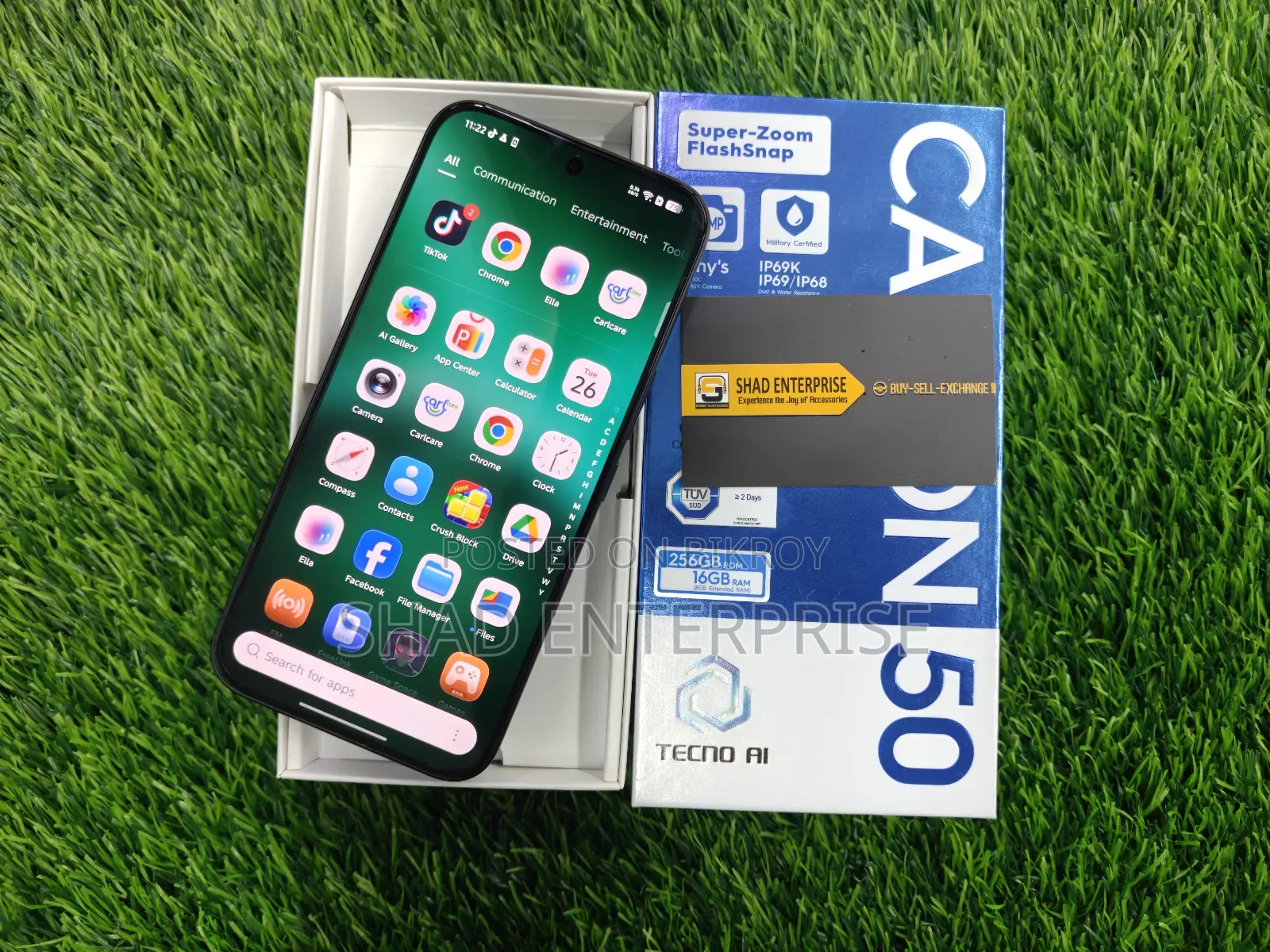 Tecno Camon 50 256 GB Blue