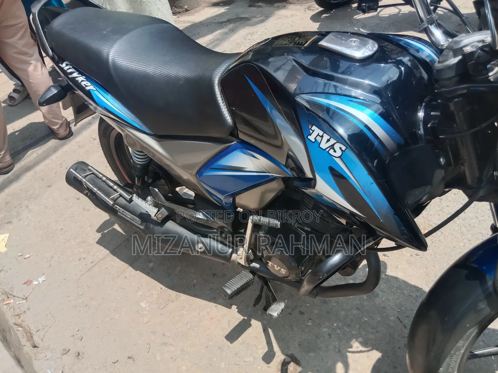 TVS Stryker 125 2025 Black