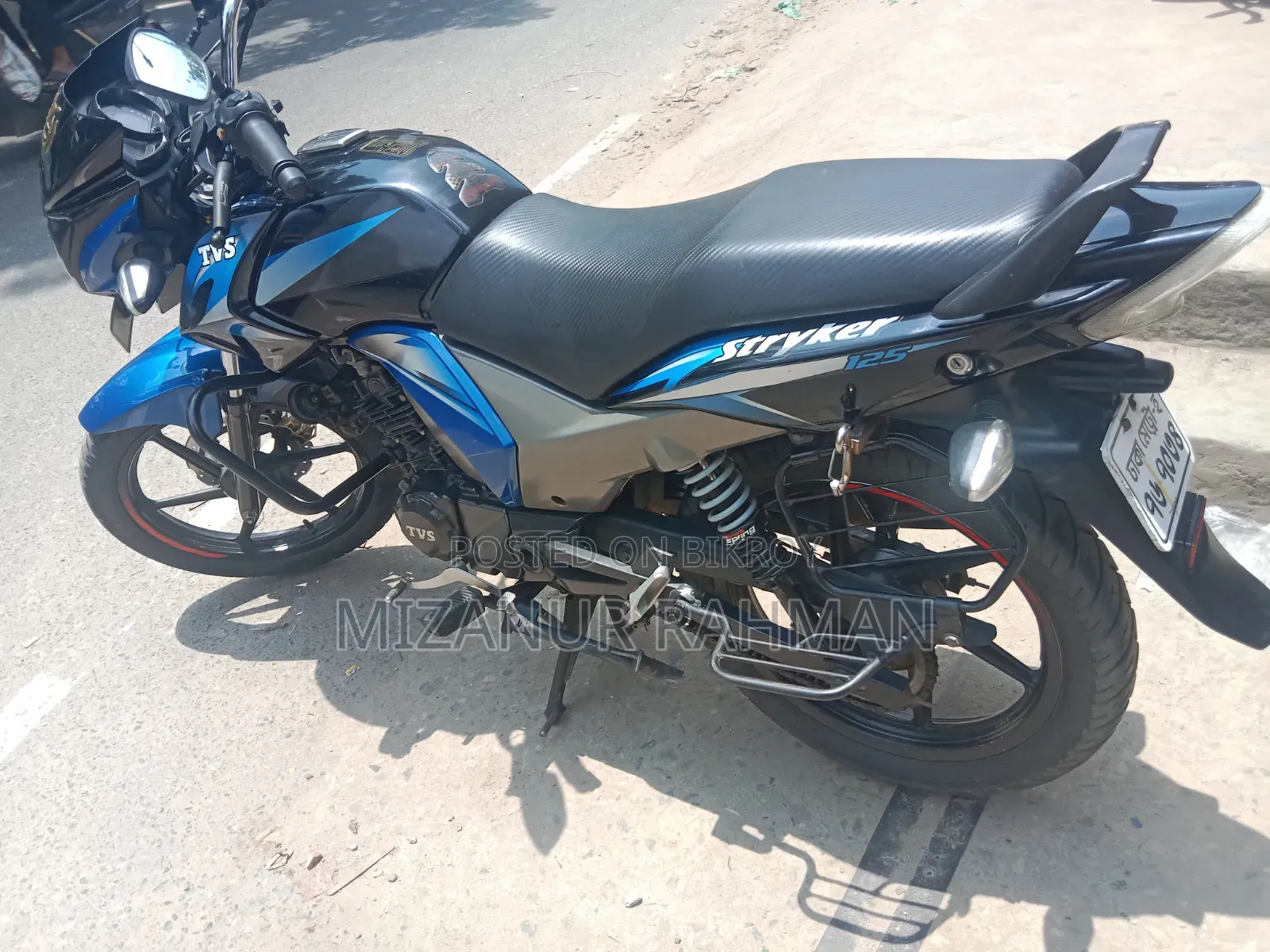 TVS Stryker 125 2025 Black
