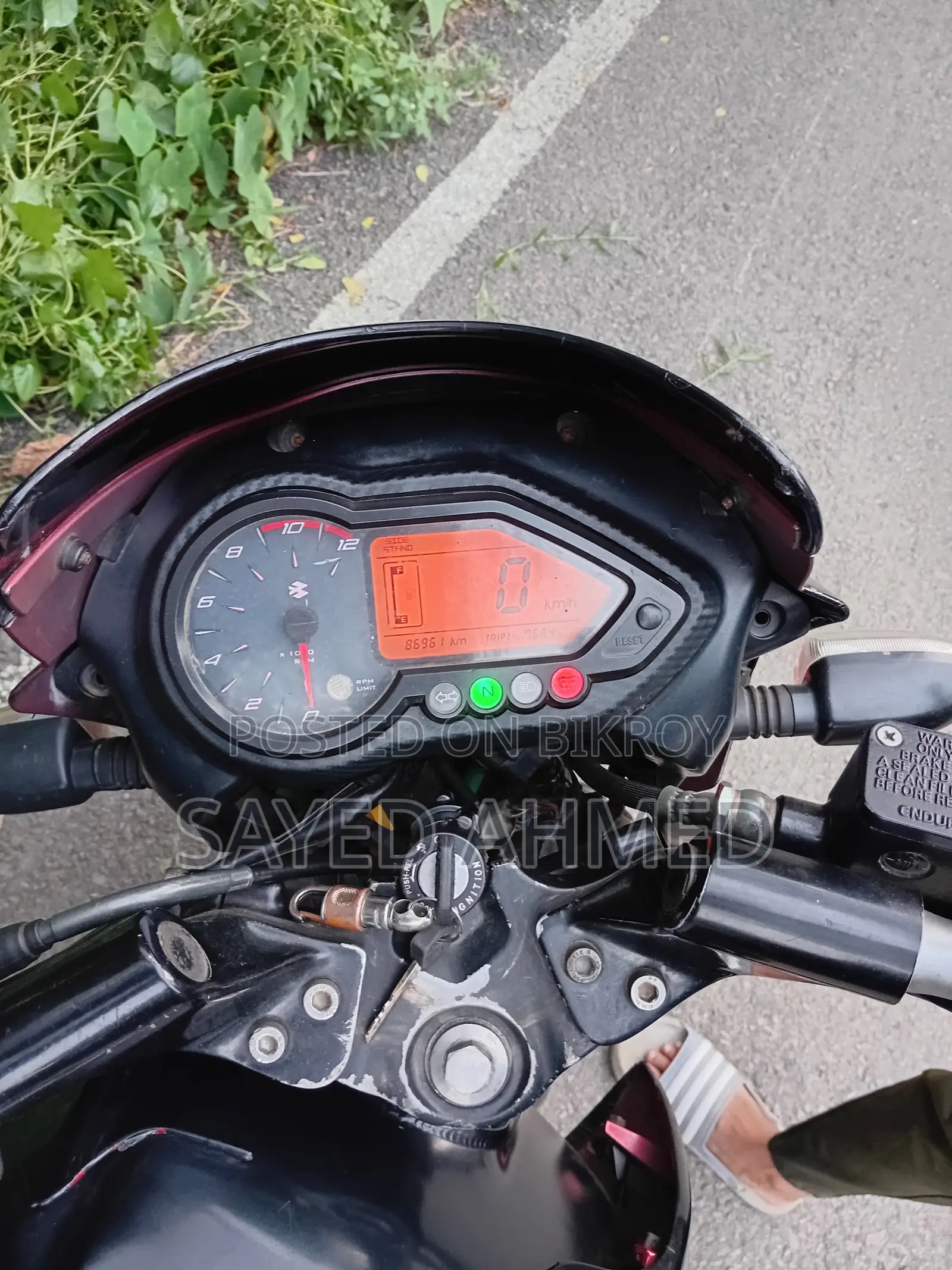 Bajaj Pulsar 150 2014 Red