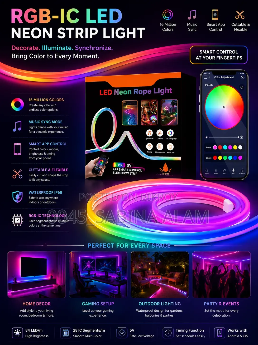 RGB Neon Light