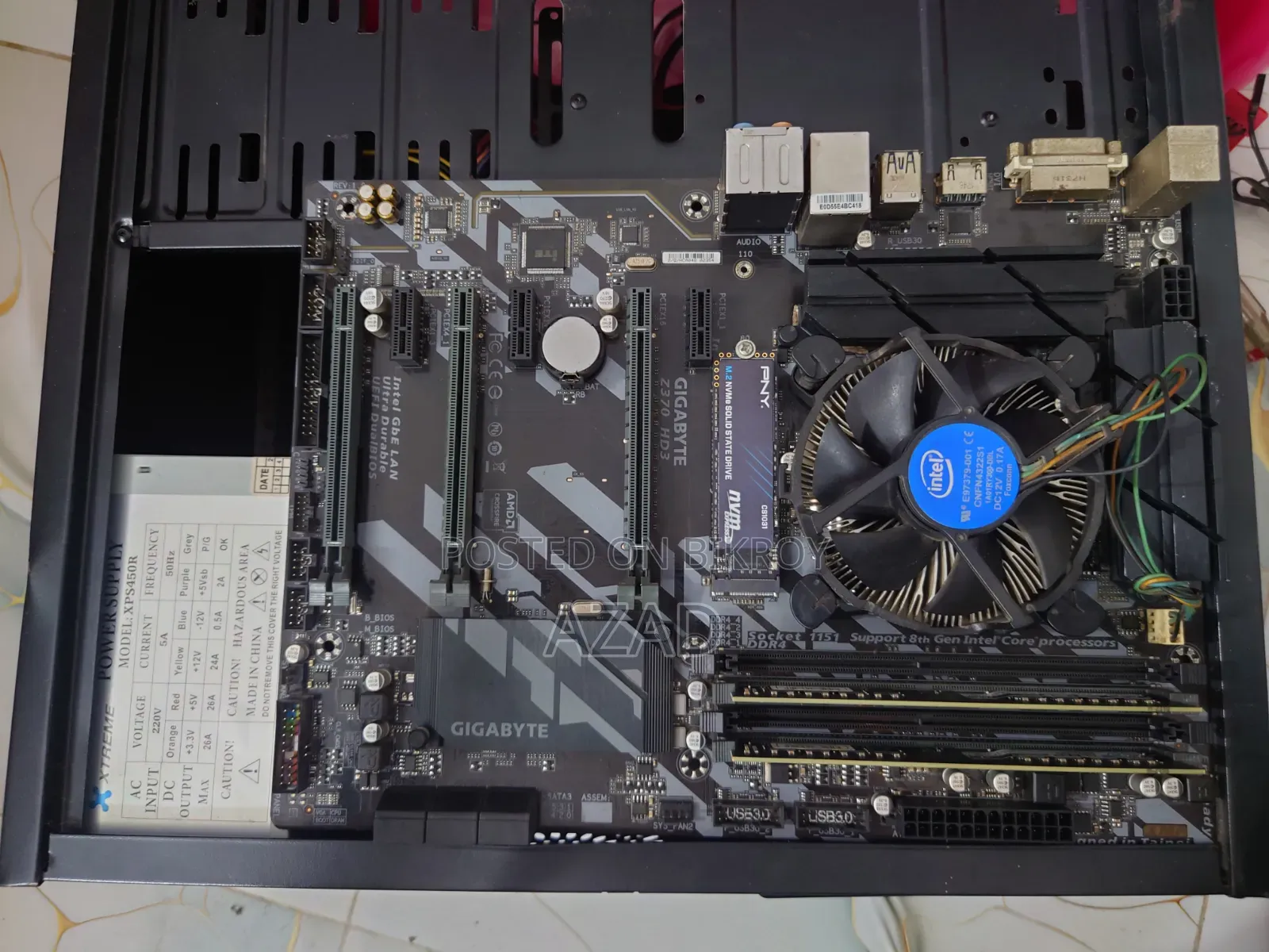 Desktop Computer Gigabyte GB-XM14-1037 8GB Intel Core I5 SSHD+SSD 256GB