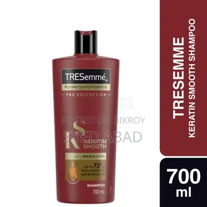 Tresemme Shampoo 700ml Keratin Smooth With Marula Oil Shampoo