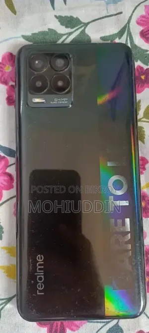 রিয়েলমি ৮ ৫জি ১২৮ জিবি কালো