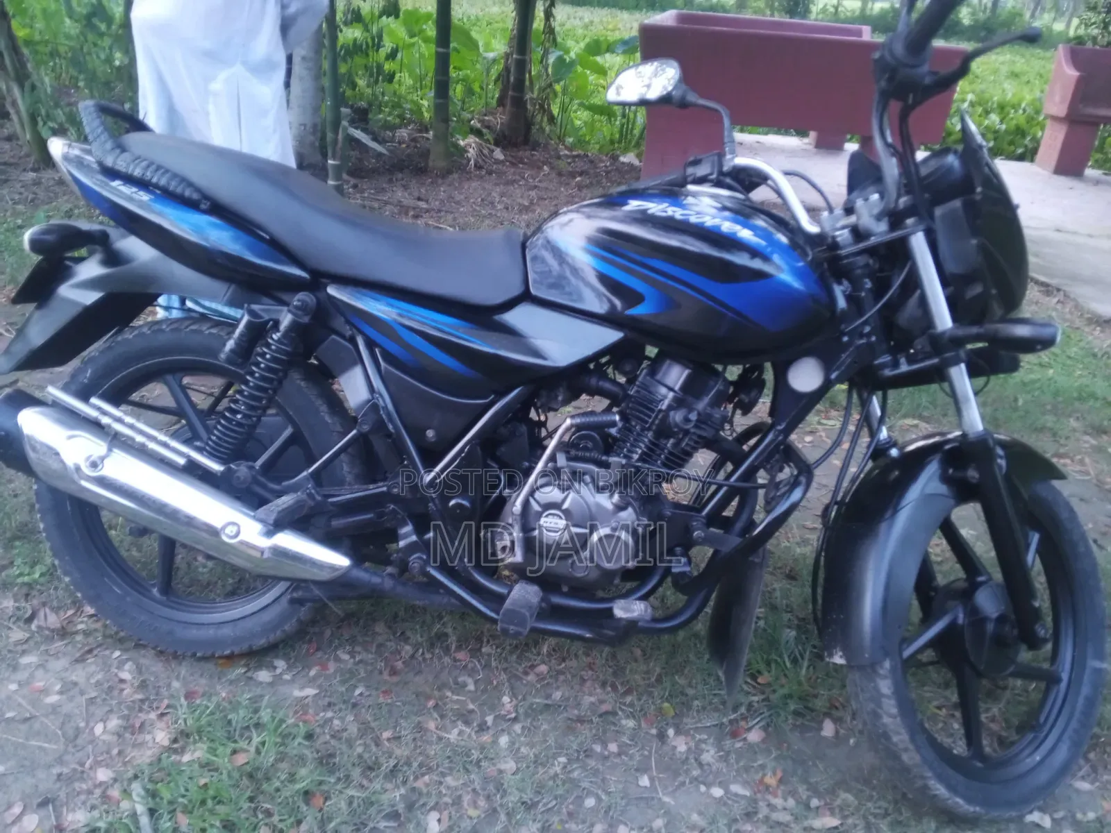Bajaj Discover 125 2014 Blue