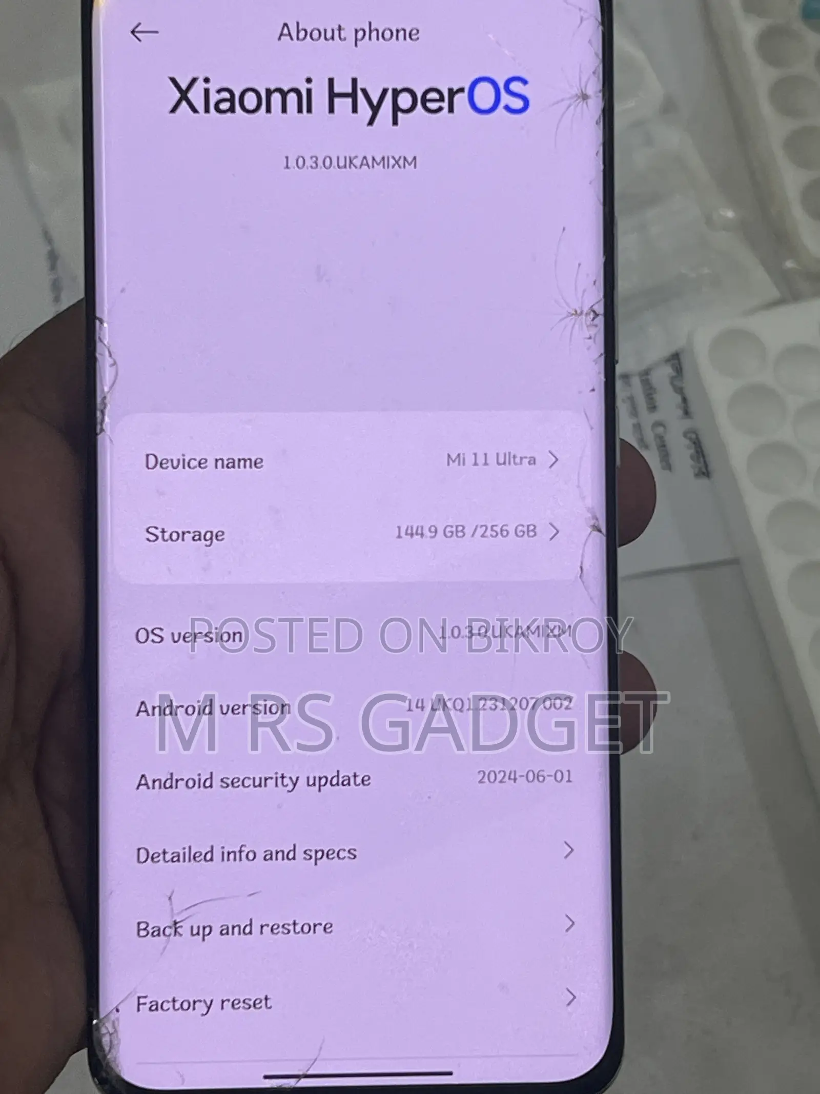 Xiaomi Mi 11 Ultra 256 GB White