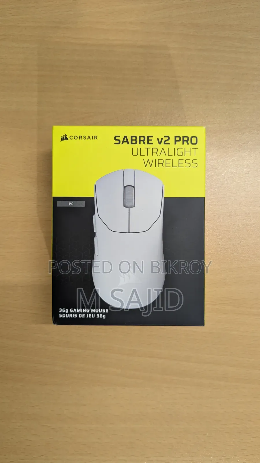 Corsair 36g 8khz Gaming Mouse