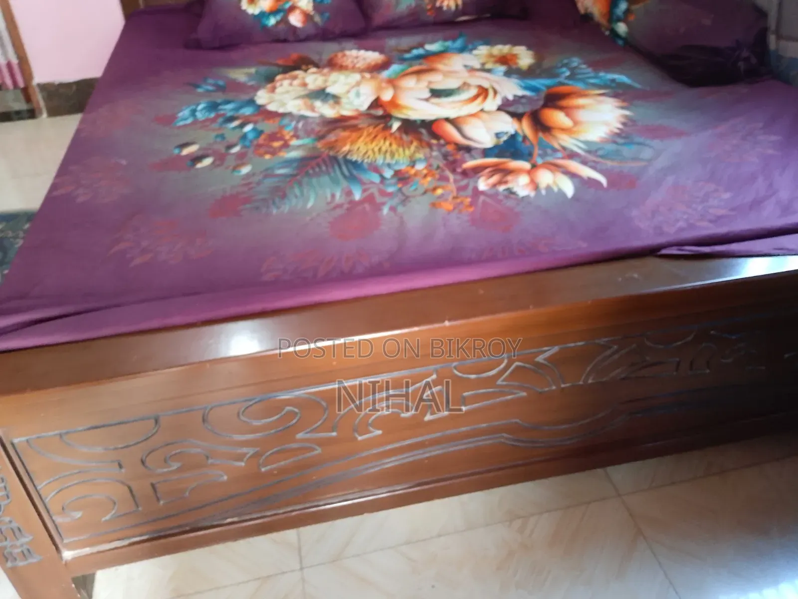 ৬/৭ ফুট বিছানা