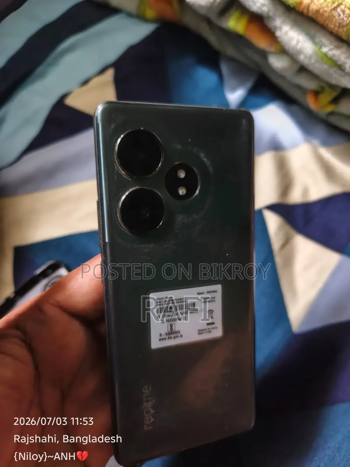 Realme 8 GB Black