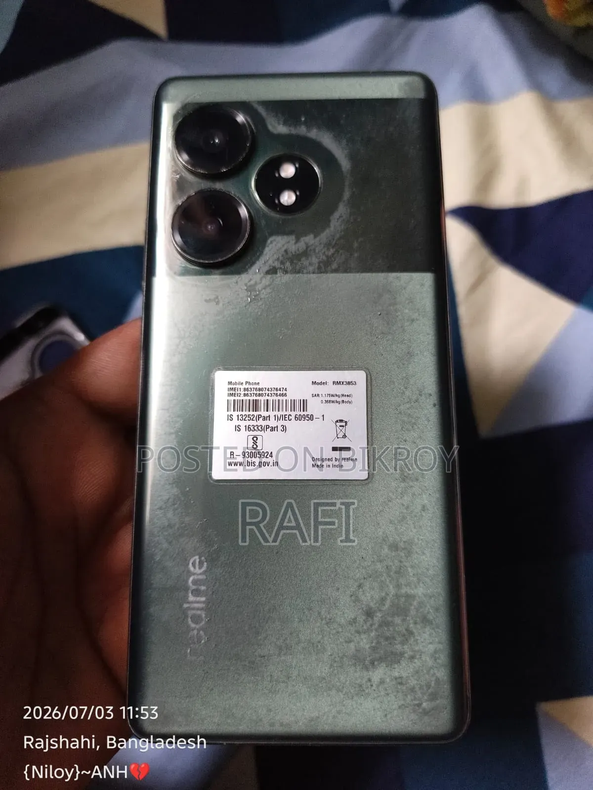 Realme 8 GB Black
