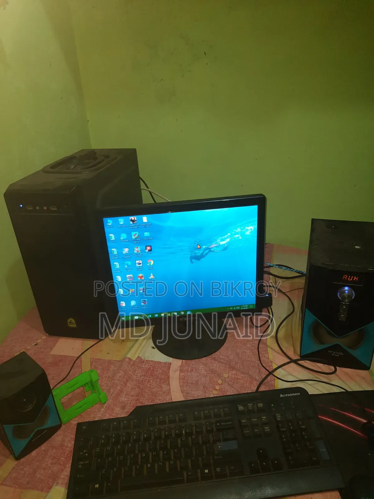 Desktop Computer 4GB Intel Core i3 HDD 512GB