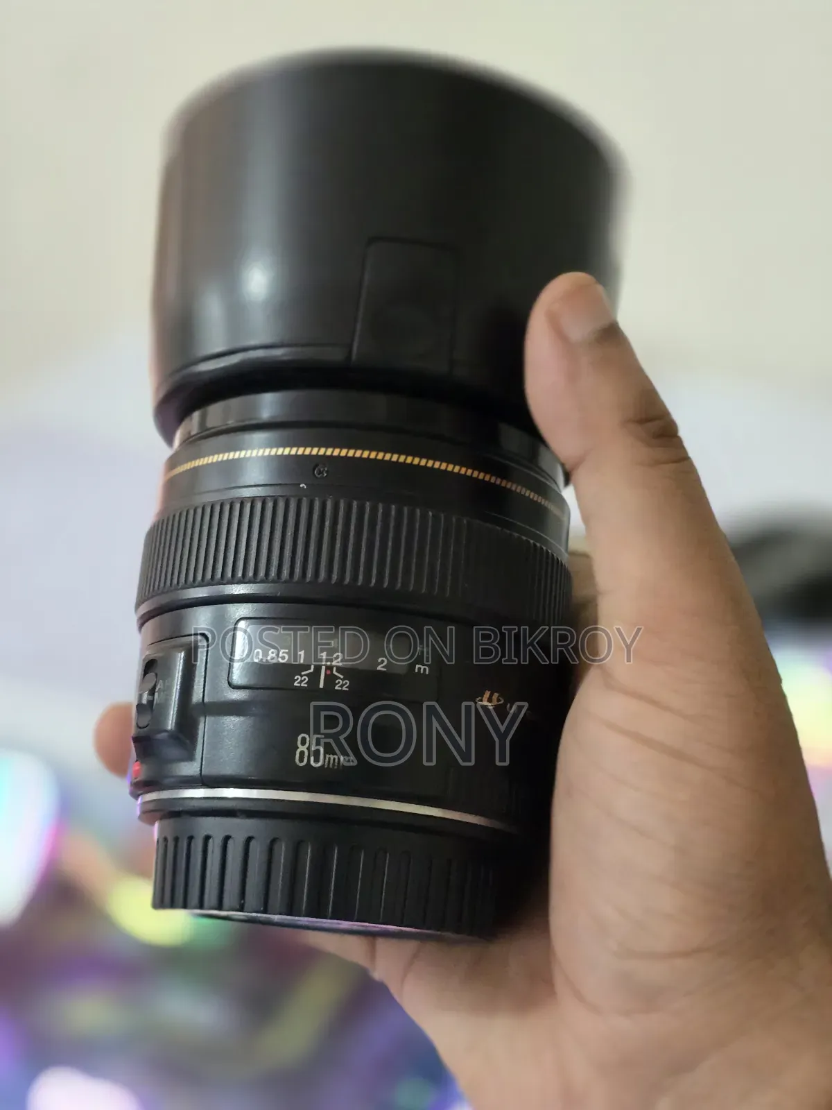 ক্যানন প্রাইম লেন্স ৮৫ মিমি