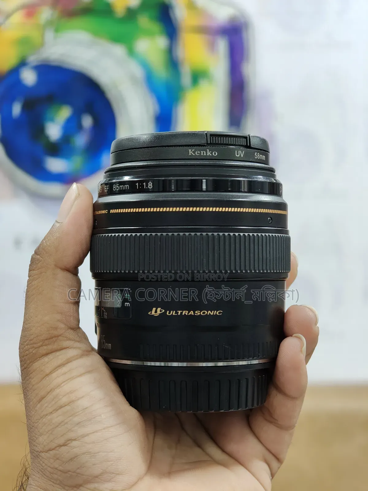 Canon 85mm Usm Lens F1.8