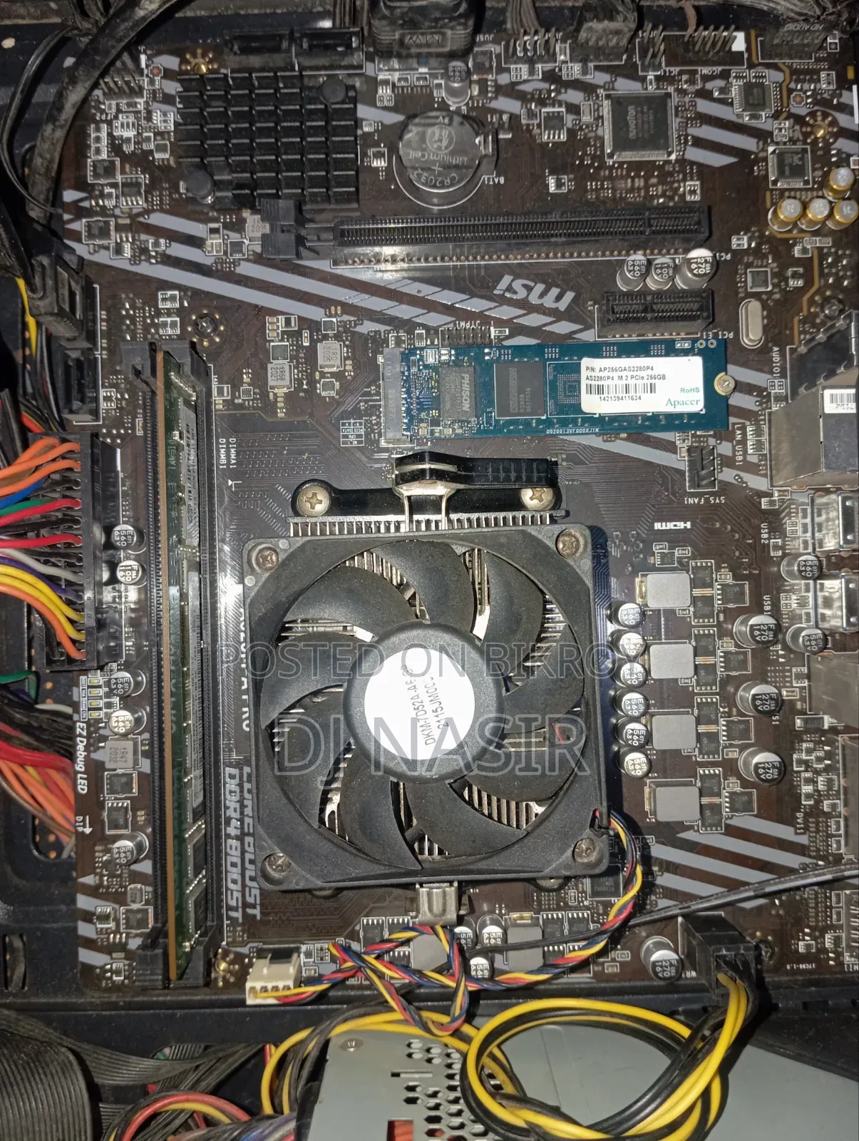 Desktop Computer MSI Model 4GB Nvidia SSD 256GB