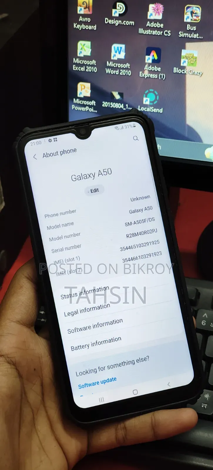 Samsung Galaxy A50 64 GB Blue