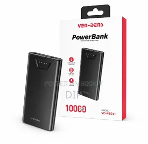 Ven-Dens Powerbank 10000mah – Dual Usb Fast Charging Portable Charger