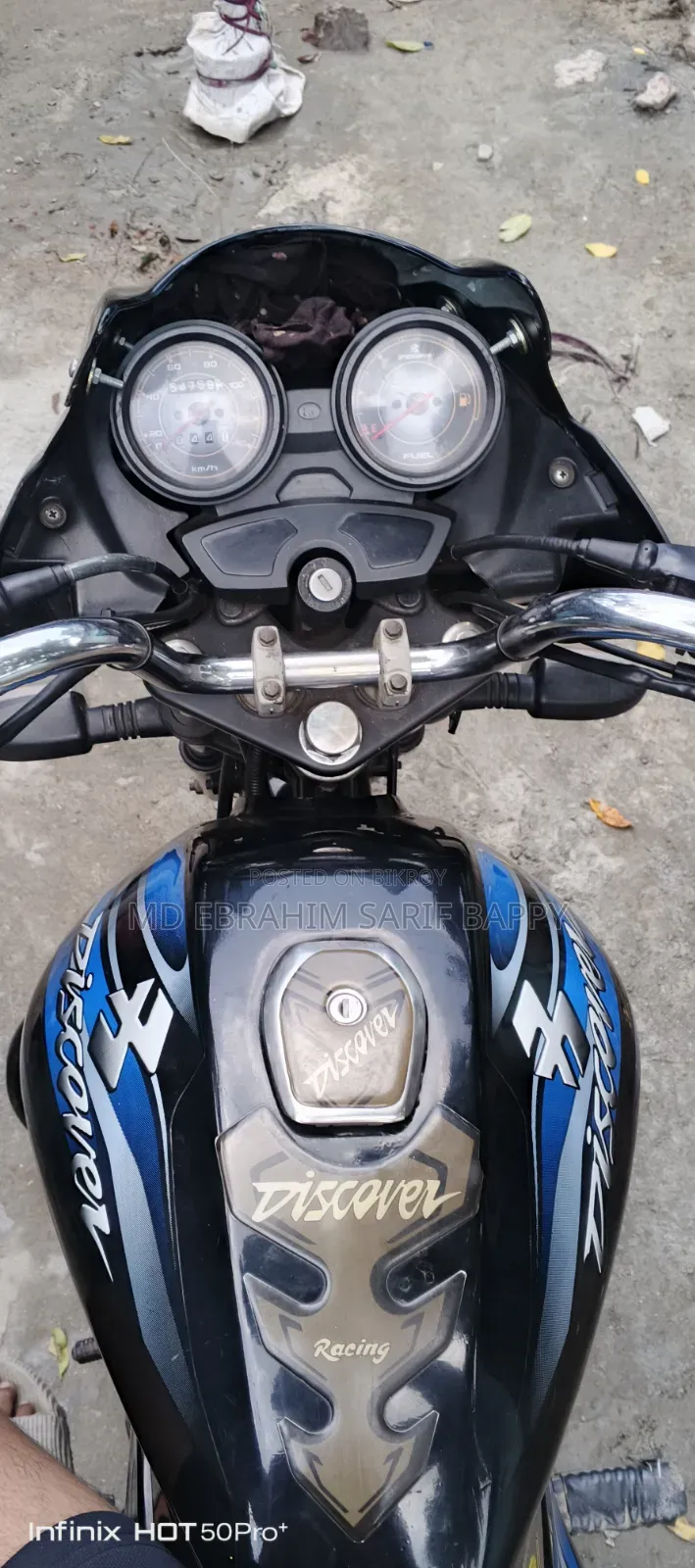 Bajaj Discover 100 2018 Black