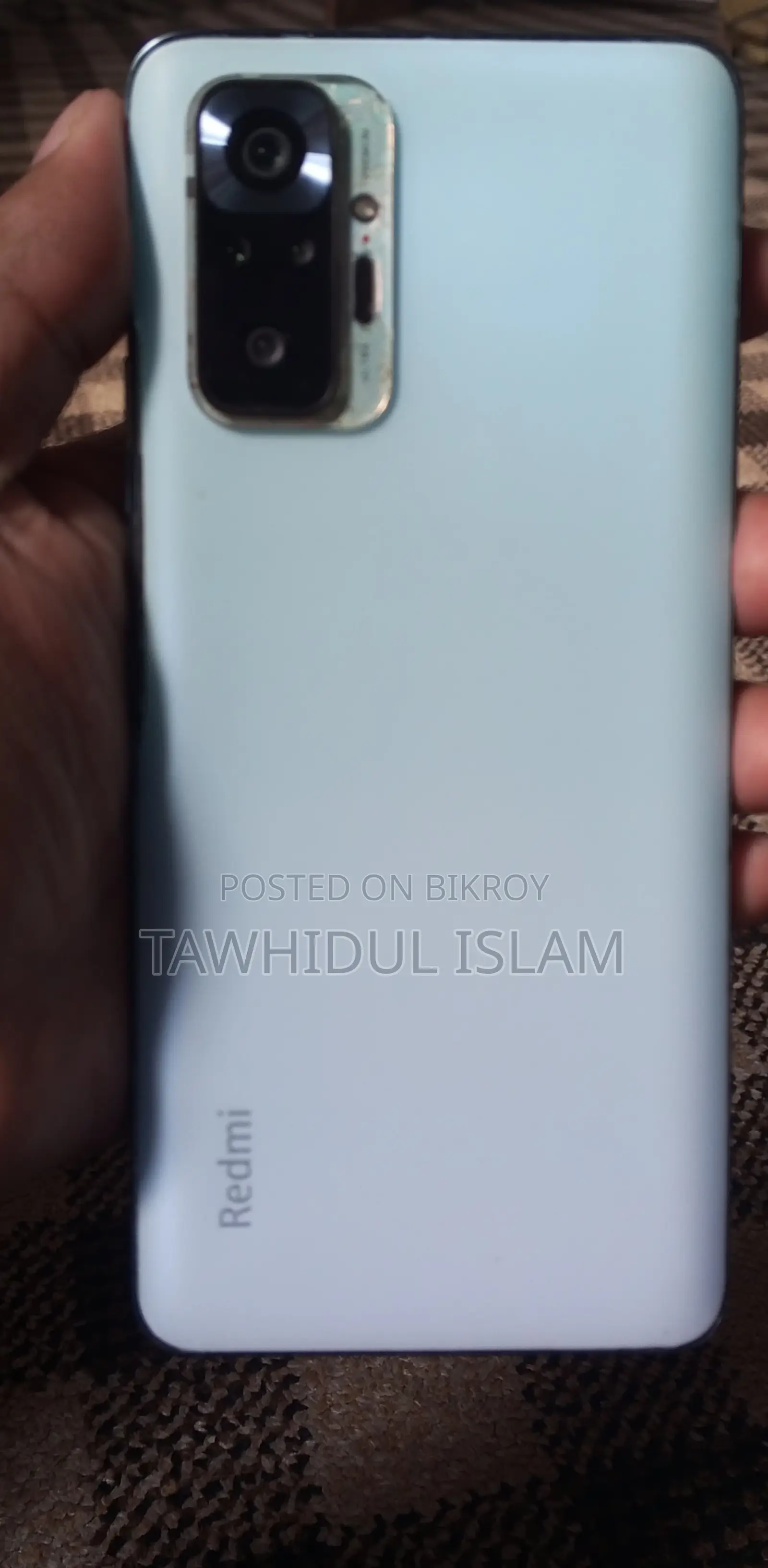 Xiaomi Redmi Note 10 Pro Max ১২৮ জিবি ব্লু