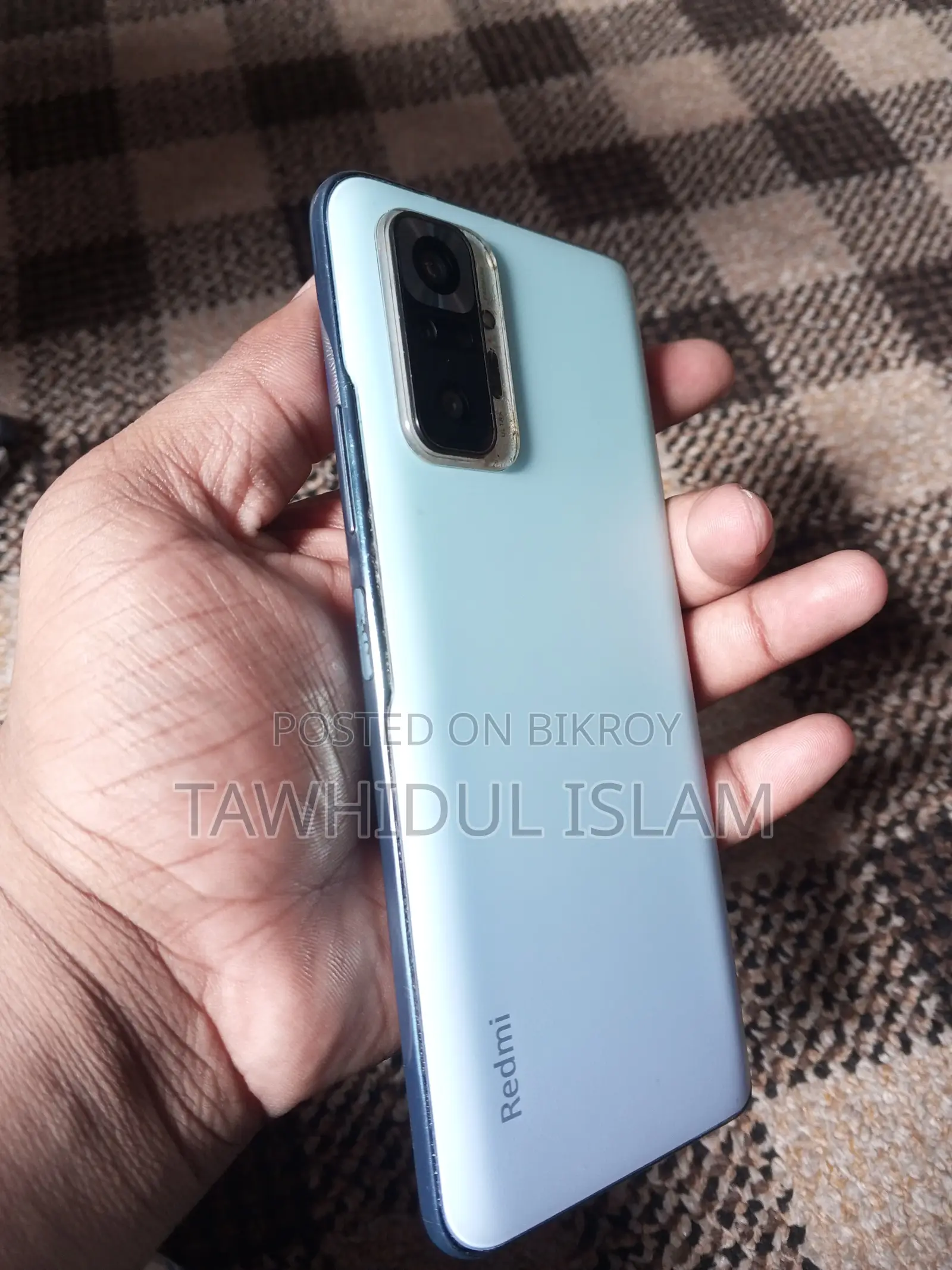 Xiaomi Redmi Note 10 Pro Max ১২৮ জিবি ব্লু