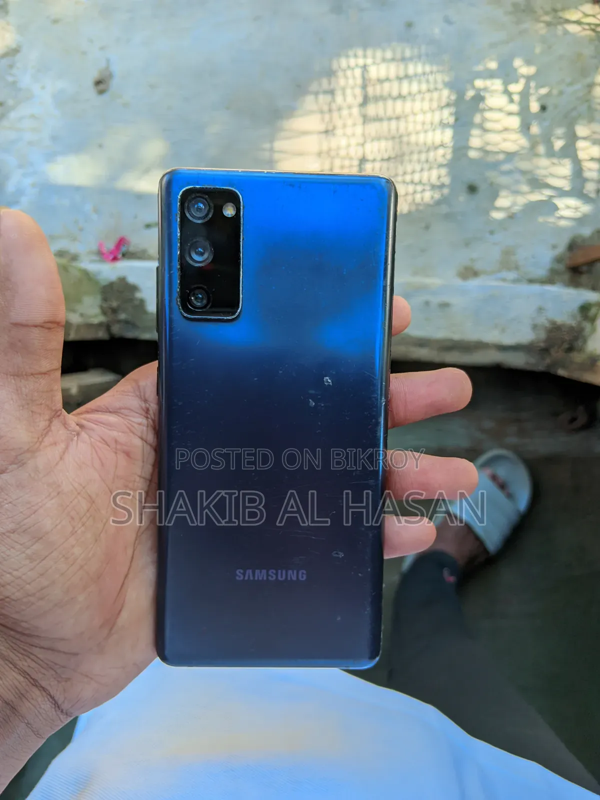 স্যামসাং গ্যালাক্সি এস২০ এফই ১২৮ জিবি ব্লু