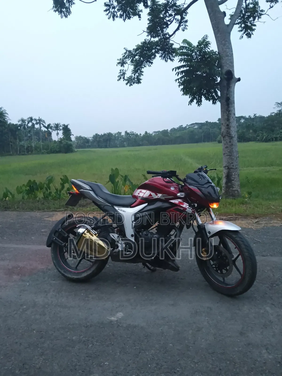 Suzuki Gixxer SF FI 2021 Red
