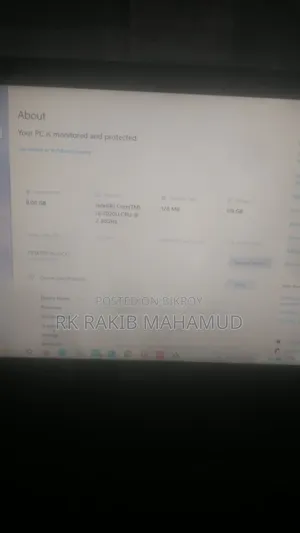 ল্যাপটপ ডেল ইন্সপায়রন ১৫ ৮জিবি ইন্টেল কোর আই৩ এসএসডি ১২৮জিবি