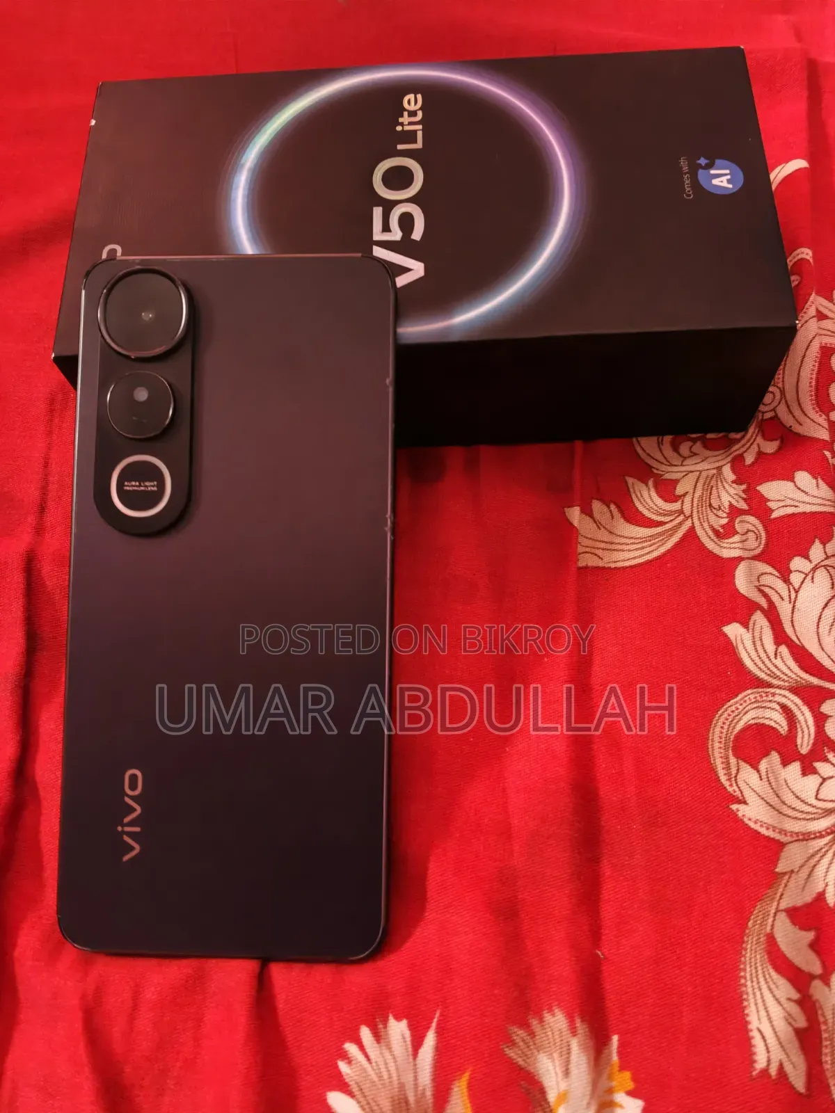 Vivo V50 Lite 256 GB Black