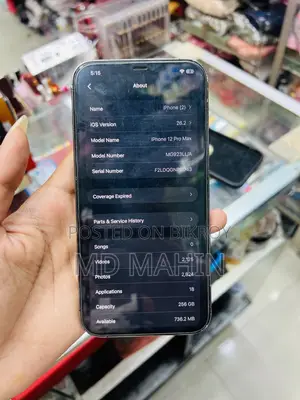 অ্যাপল আইফোন ১২ প্রো ম্যাক্স ২৫৬ জিবি