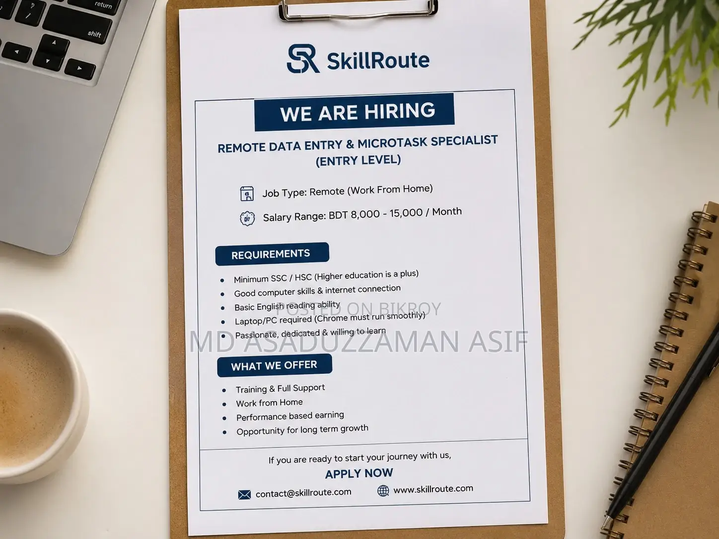 Remote Data Entry Microtask Specialist (Entry-Level)