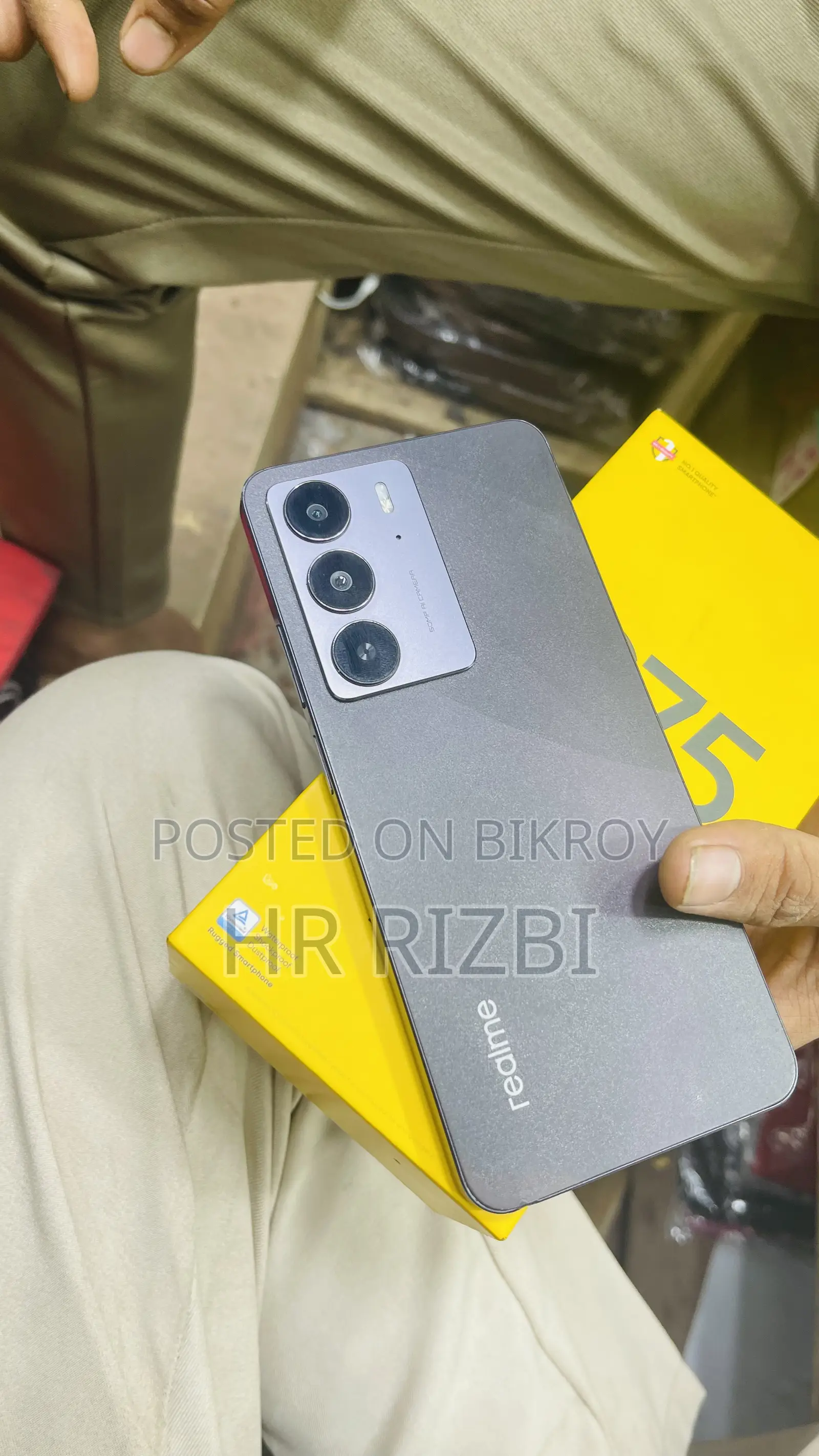 New Realme C75 128 GB Black